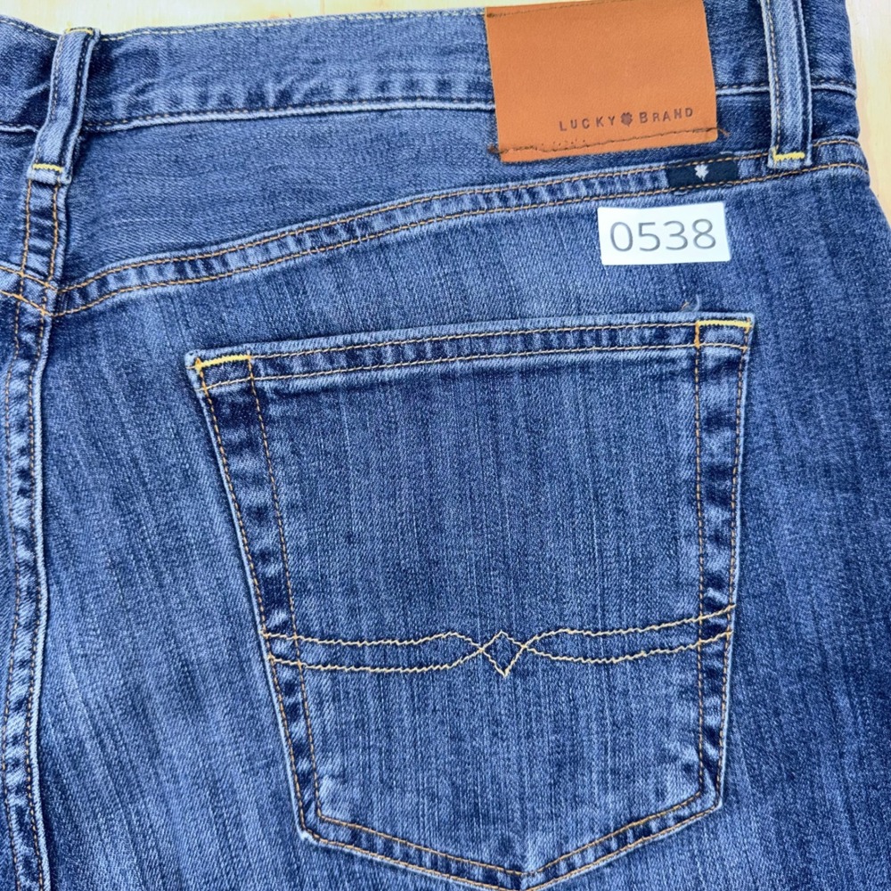 Lucky Brand 367 Vintage Boot Mens Jeans Blue Medium Wash 36x32 Bootcut Denim